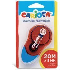 CORRECTOR CINTA CARIOCA 20M BLISTER 1 UD | 12 UNIDADES | (UNIVERSAL ESPAÑOLA S,A,) Imagen principal del producto