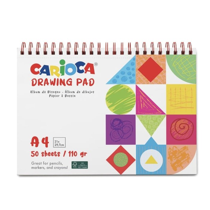 Bloc Dibujo Carioca A4 50 Hojas Universal Española Imagen principal del producto