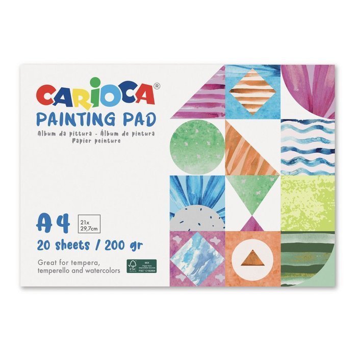 Lámina Dibujo Carioca A4 20 Hojas FSC Universal Española
