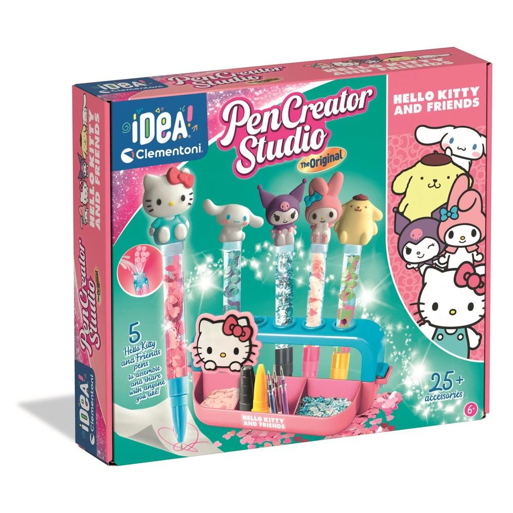 Juego Clementoni Crea Tus Bolígrafos Hello Kitty Imagen principal del producto