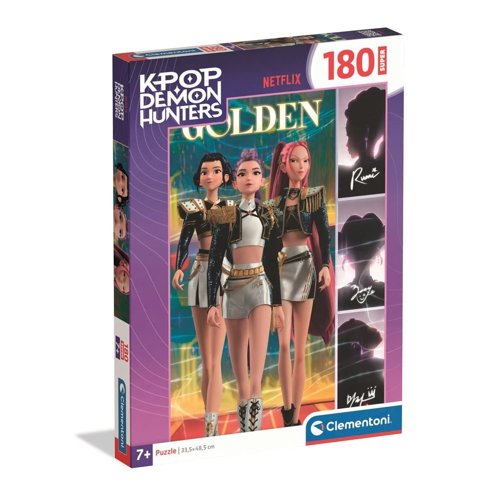 Puzle 180 Super Netflix K-pop Demon Hunters CLEMENTONI PUZZLES