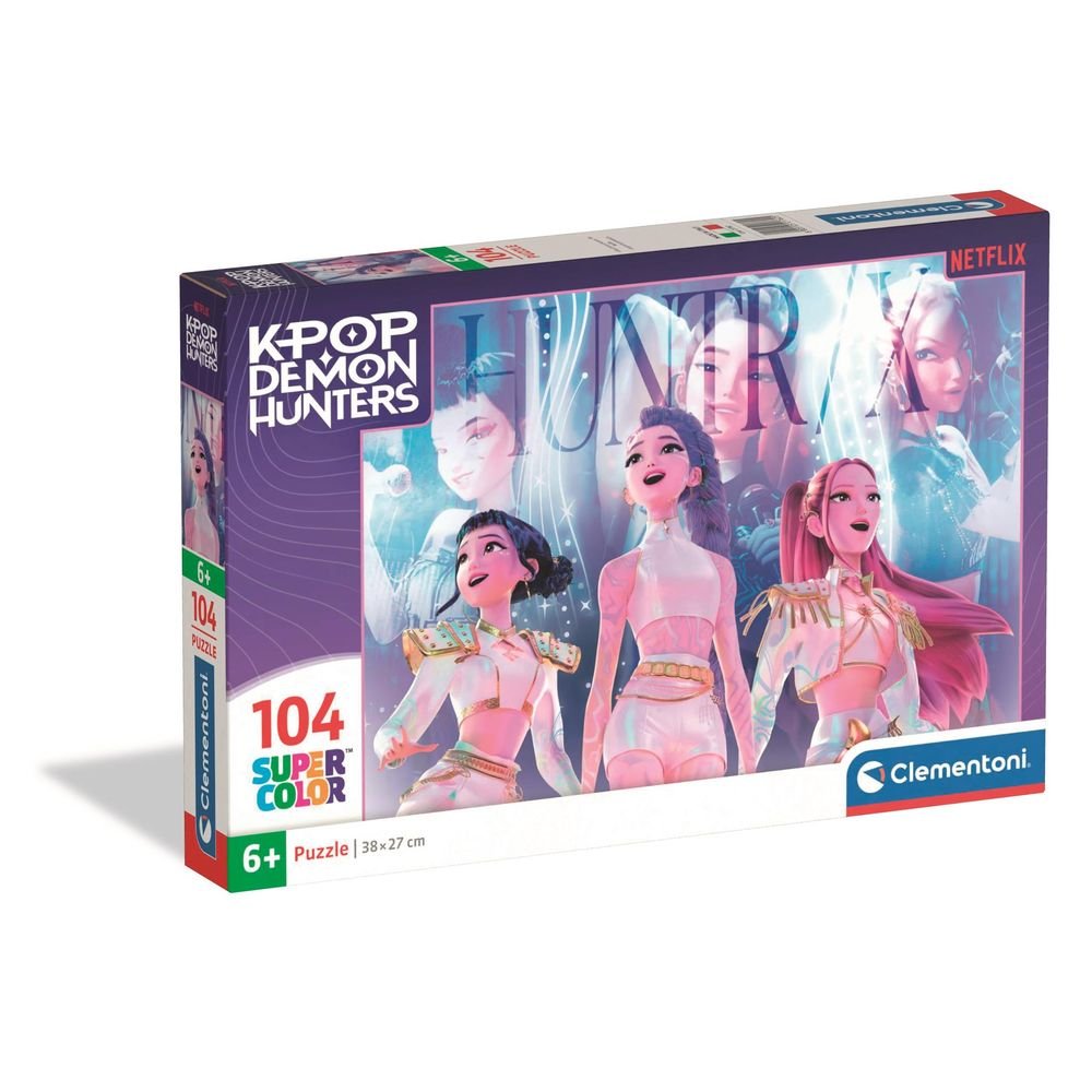 Puzle 104 Netflix K-pop Demon Hunters Clementoni Puzzles