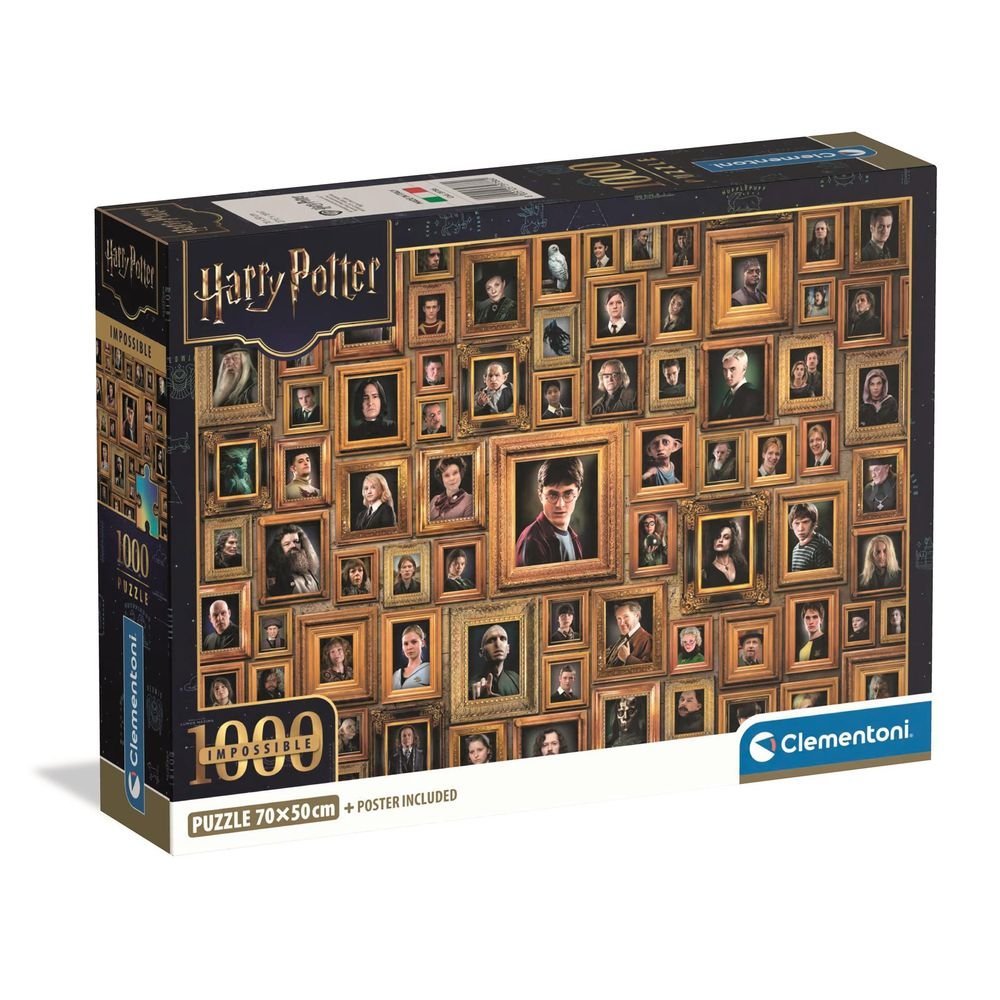 Puzle 1000 Cb Wb Harry Potter Impossible Clementoni Puzzles