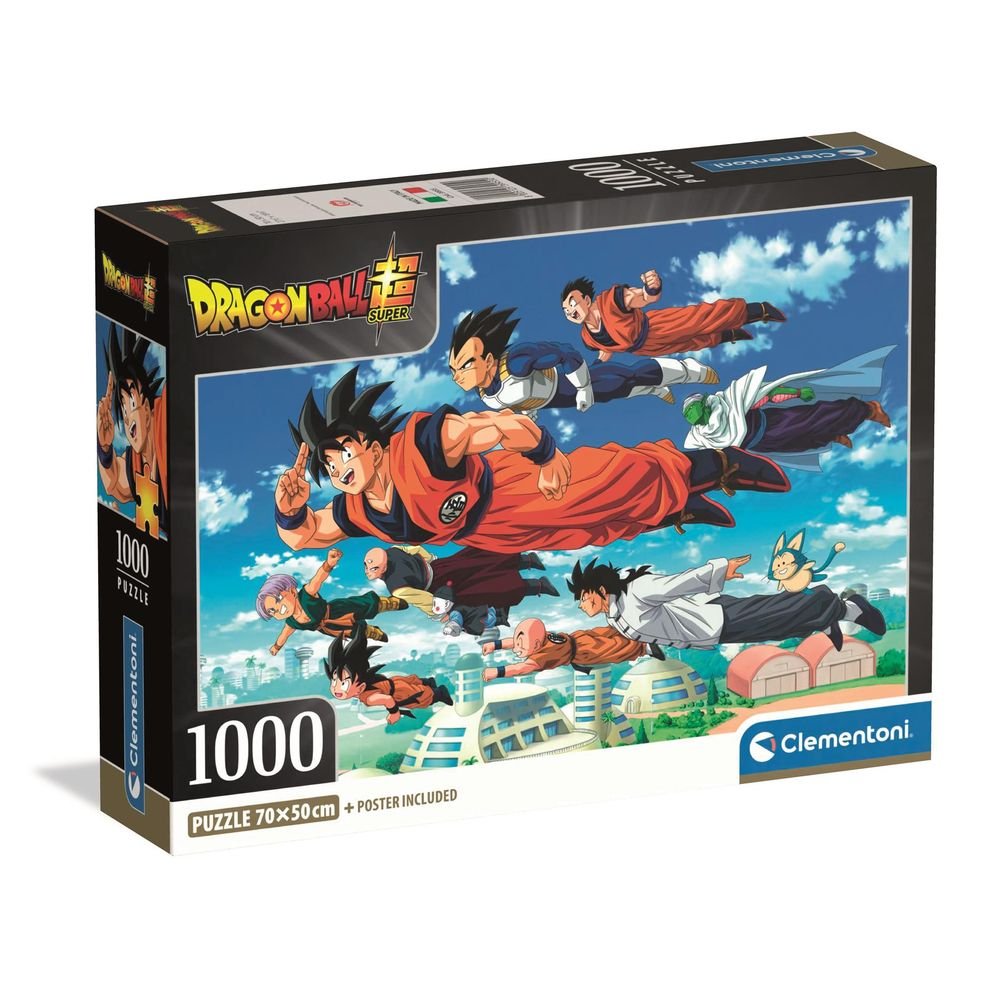 Puzle 1000 Cb Anime Dragonball Volando Clementoni Puzzles