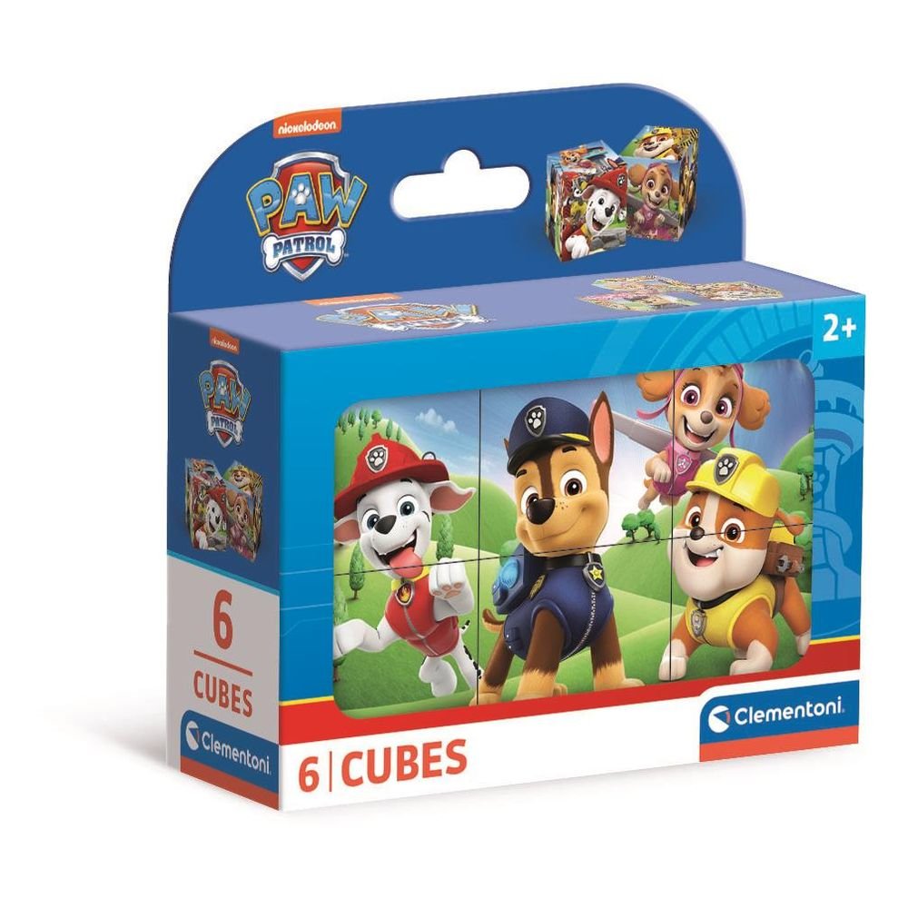 Puzle Cubos 6 Uds Paw Patrol Clementoni Puzzles