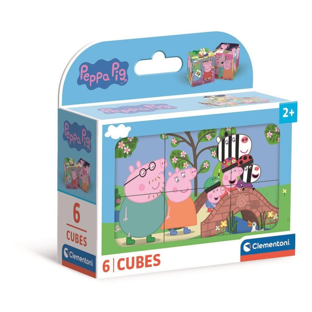 Puzle Cubos 6 Uds Peppa Pig Clementoni Puzzle