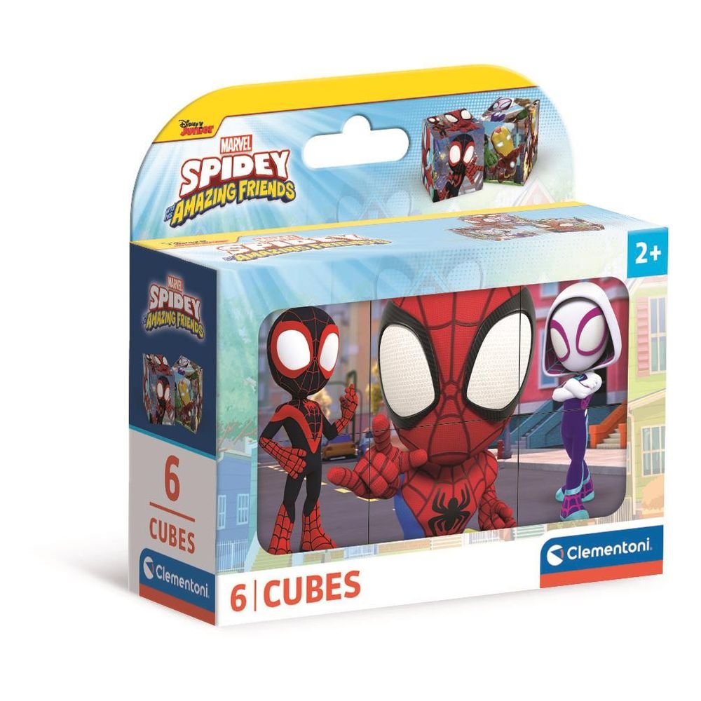 Puzle Cubos 6 Uds Spidey and His Amazing Friends Clementoni Puzzle