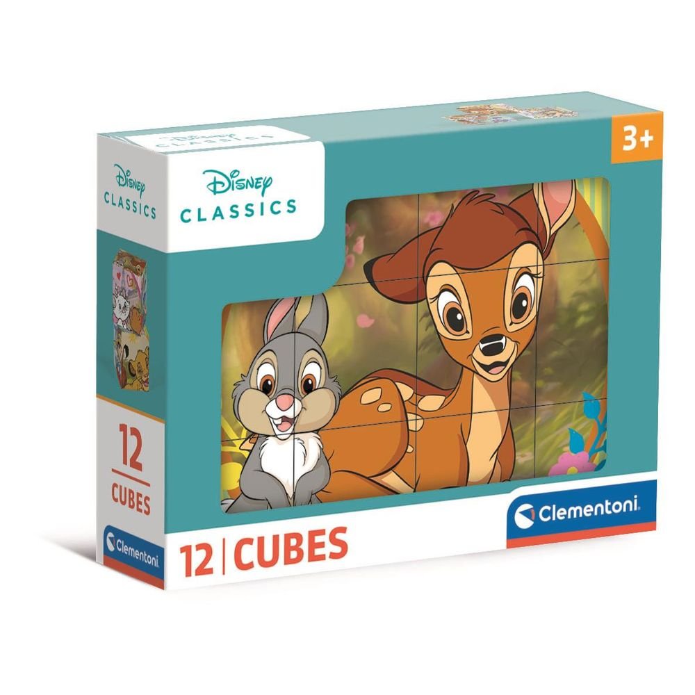 Puzle Cubos 12 Uds Classics 4 Clementoni Puzzles