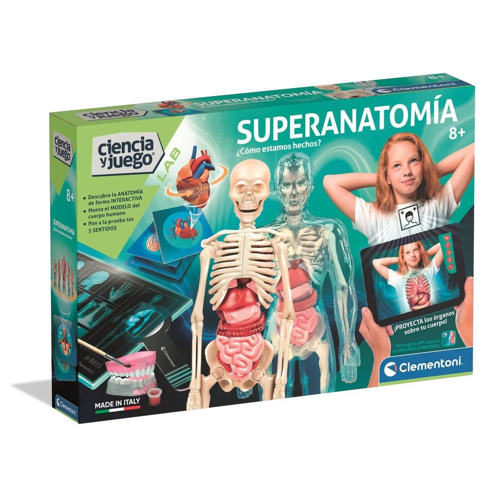Juego Clementoni Superanatomia Marca Clementoni