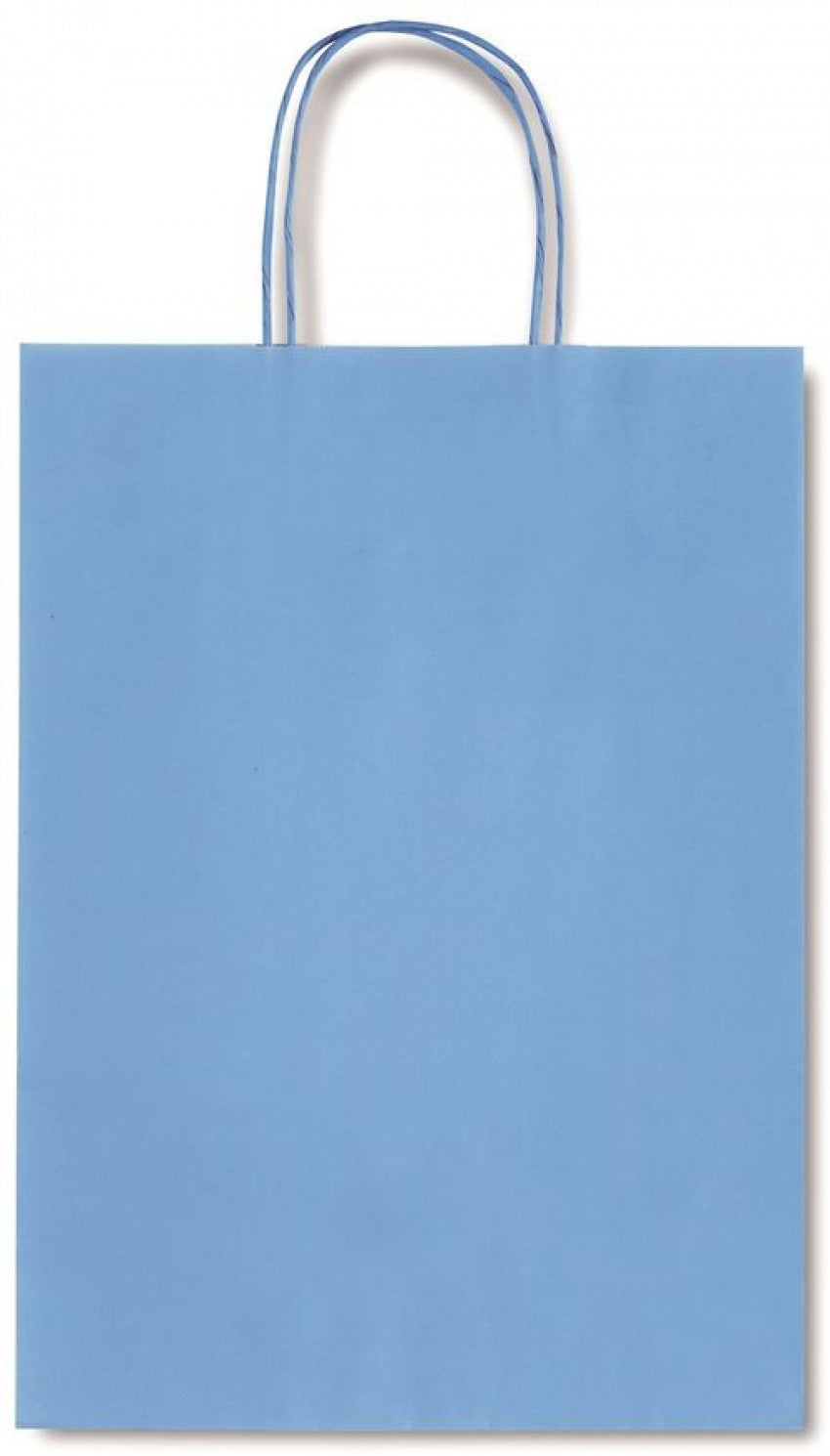 Paq/25 Bolsas Kraft Allegra Color Azul Claro 36x12x36cm Imagen principal del producto