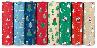 Exp 50 Rollos Papel Regalo Navidad Fantasia 70x200cm Surtid Imagen principal del producto