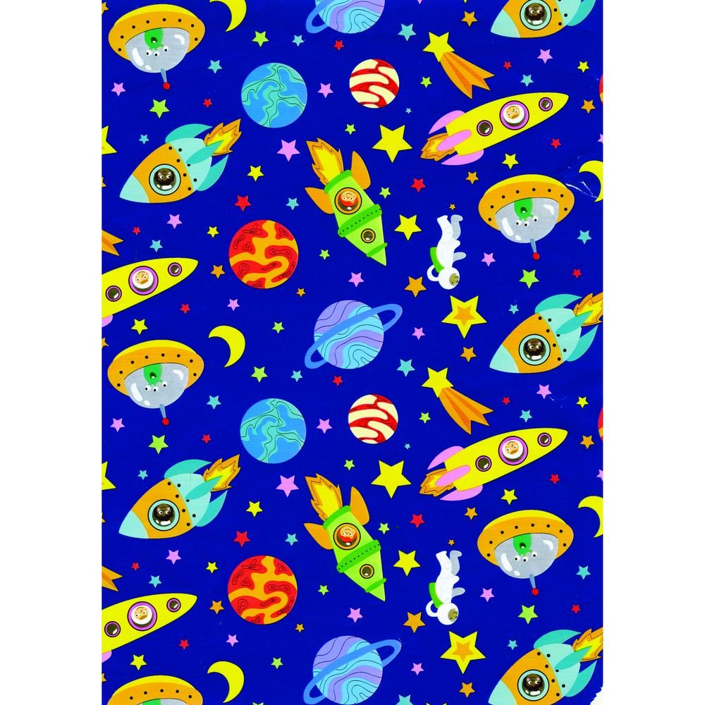 Bobina Papel Regalo Fantasia Infantil Sadoch Rex 62 cm x 7 kg