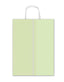 BOLSA REGALO LUNARES VERDE Y KRAFT 16X21X8CM | SADOCH | 1 UNIDAD | 8006715293265