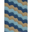 Bobina papel regalo 31 cm Sadoch olas azul