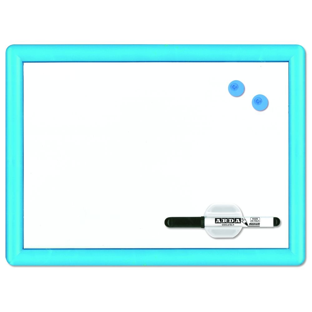 Pizarra Blanca Magnética 29x39 cm Colores Surtidos ARDA