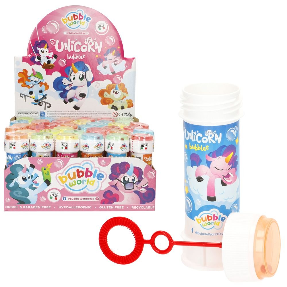Expositor 36 Pomperos 60 ml Unicornio COLORBABY Imagen principal del producto