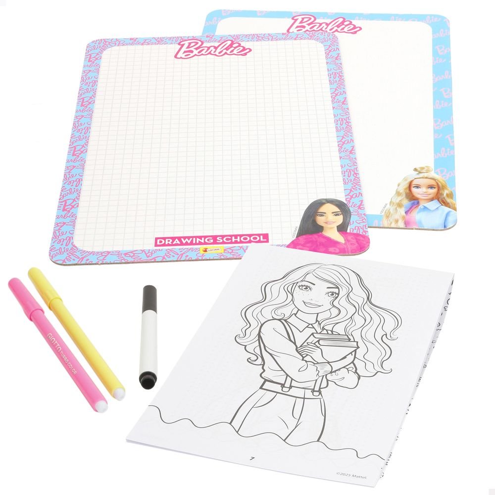 BARBIE ESCUELA DE DIBUJO | COLORBABY | 1 UNIDAD | 8008324113088 Imagen principal del producto