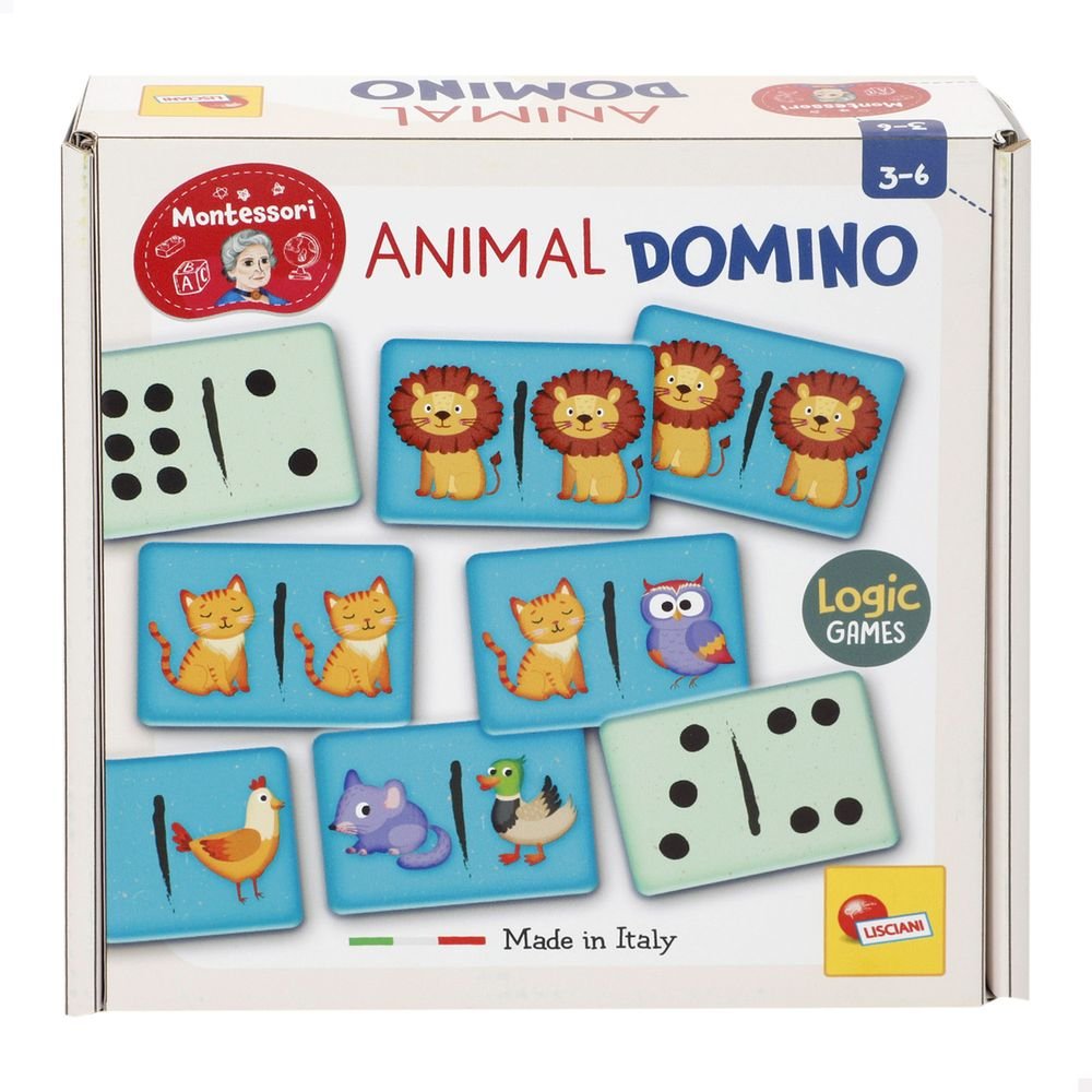 JUEGO DOMINO ANIMALES MONTESSORI | COLORBABY | ENVASE 12 UDS. UNIDAD | 18412842396279 Imagen principal del producto