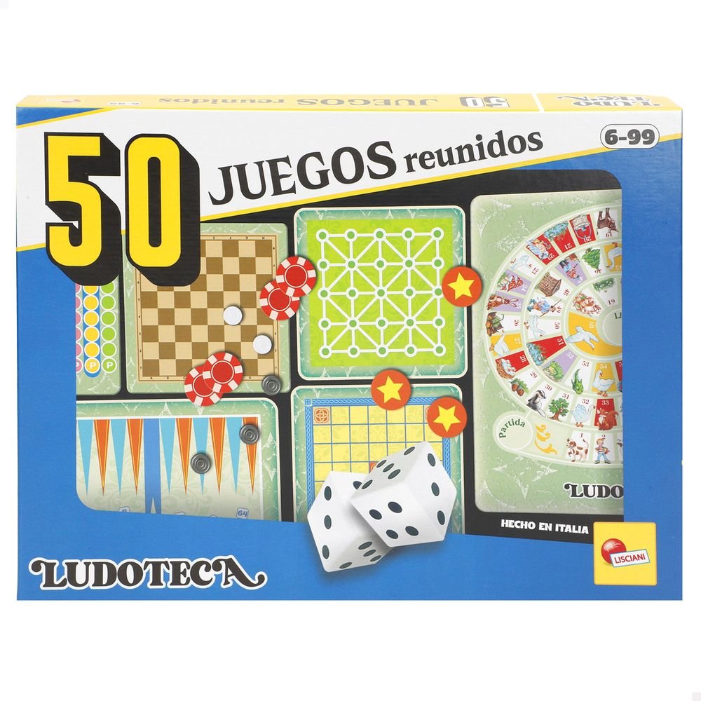 Ludoteca Set 50 Juegos de Mesa Colorbaby