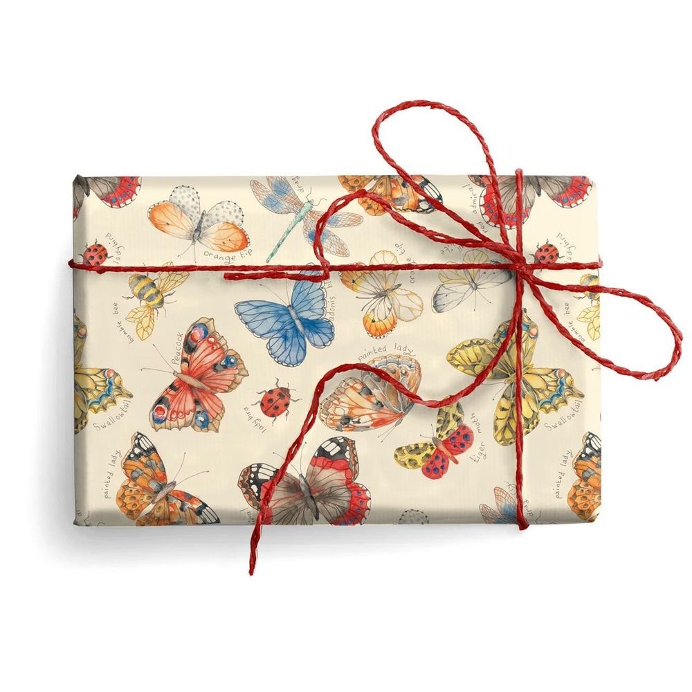 Expositor 25 Unidades Papel Regalo Mariposa Regalo Kartos