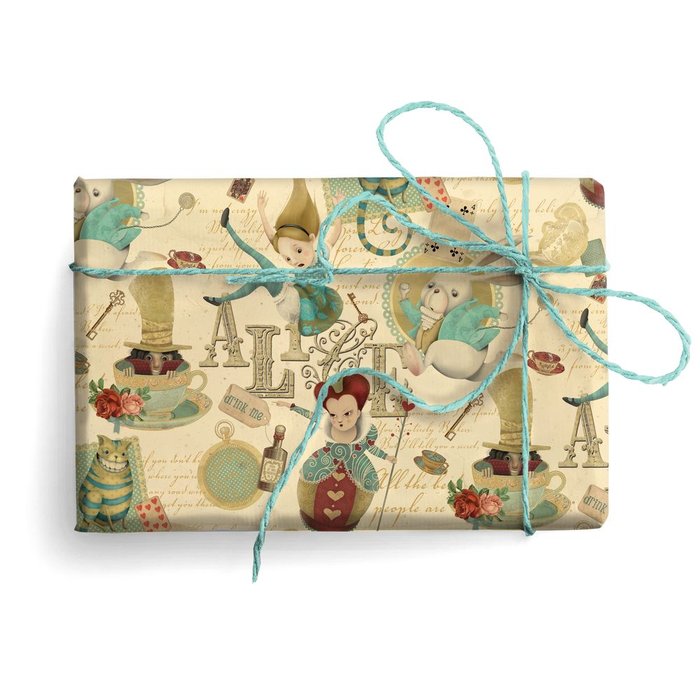 Expositor 25 pliegos papel regalo Alicia Regalo Kartos Imagen principal del producto