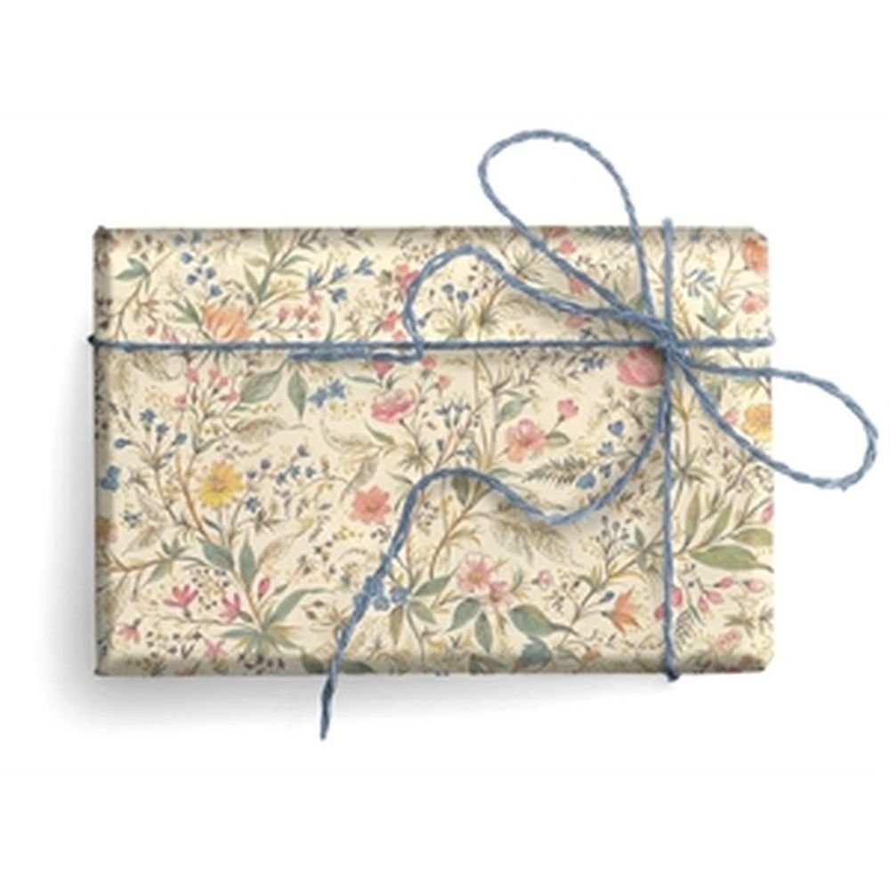 Expositor 25 Unidades Papel Regalo Flores con Oro Regalo Kartos Imagen principal del producto