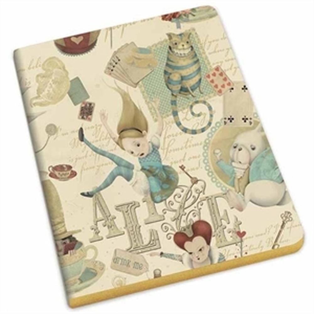 Cuaderno Alicia A5 Borde Dorado PAPELERIA KARTOS Imagen principal del producto