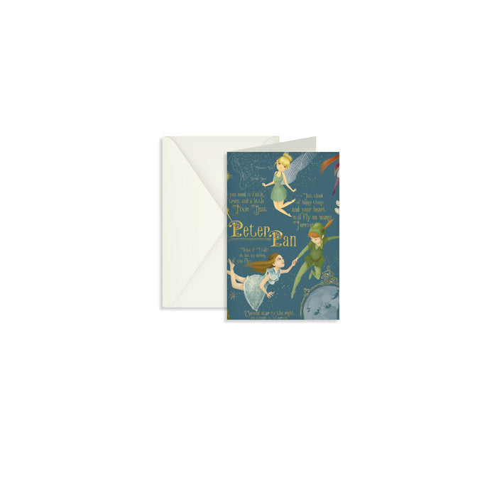 Tarjeta Felicitacion Peter Pan Regalo Karto s a5