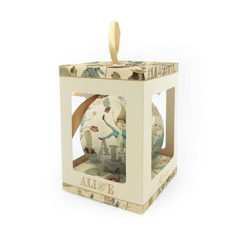 ADORNO COLGANTE BOLA ALICIA | KARTOS | ENVASE 2 UDS. UNIDAD | 8009162355319 Imagen principal del producto