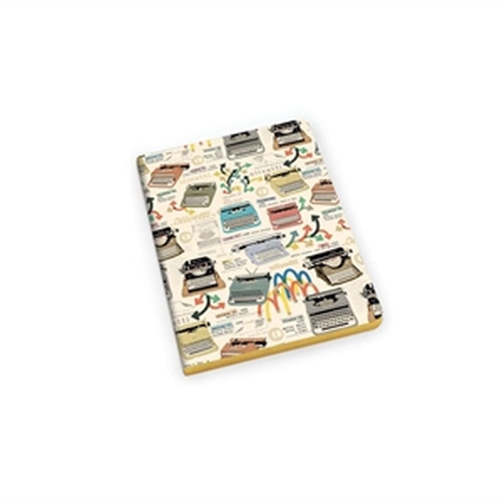Cuaderno Olivetti A5 borde dorado PAPELERIA KARTOS