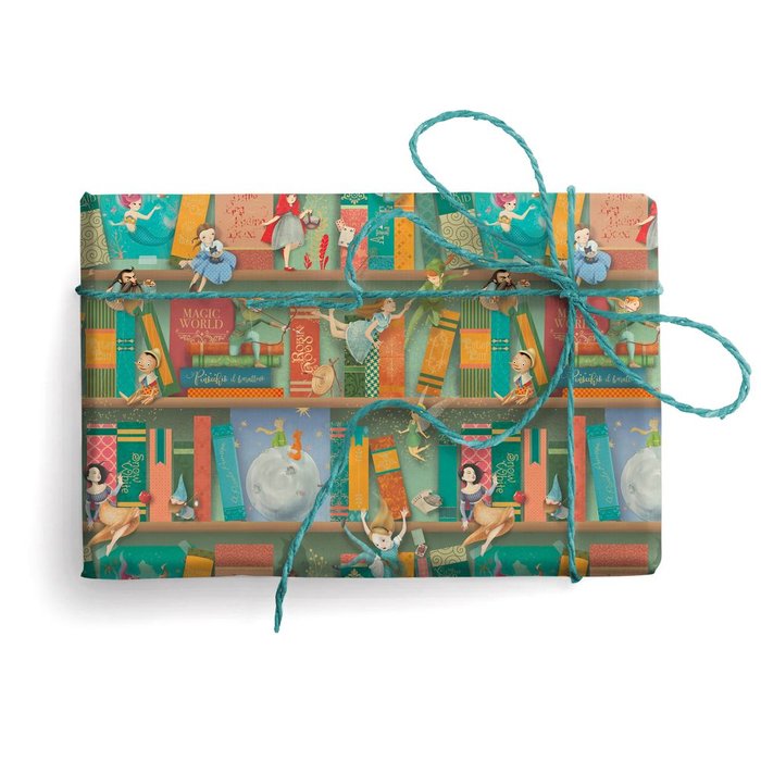 Expositor 25 Pliegos Papel Regalo Mundo Mágico Regalo Kartos Imagen principal del producto