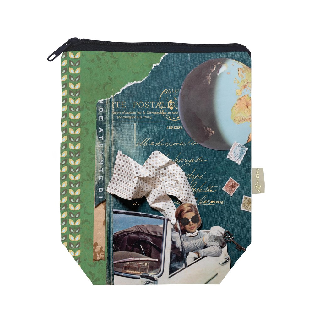 Funda Libro con Cremallera Amelia PAPELERIA KARTOS 22x27+7