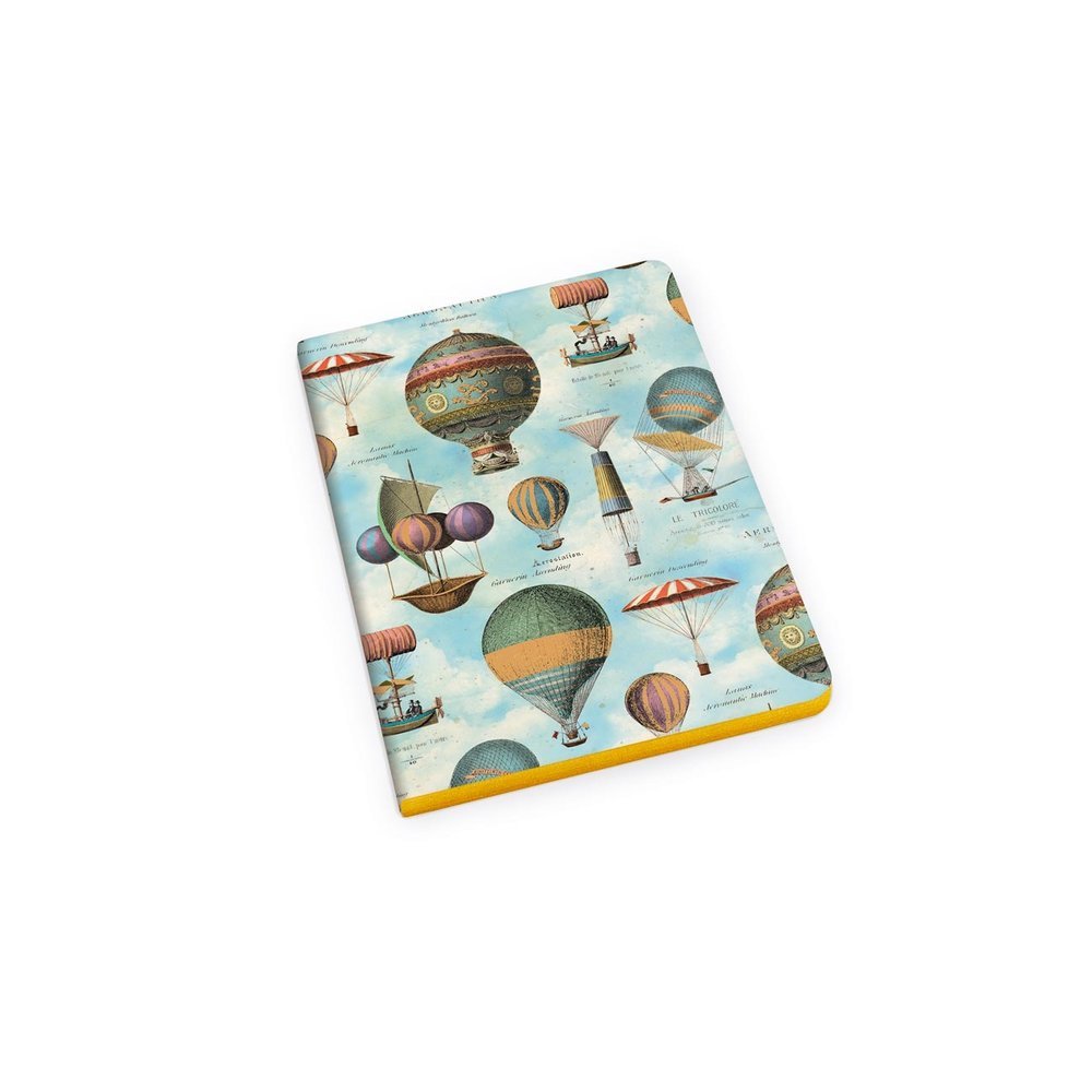 Cuaderno Globos A5 Borde Dorado Papelería KARTOS