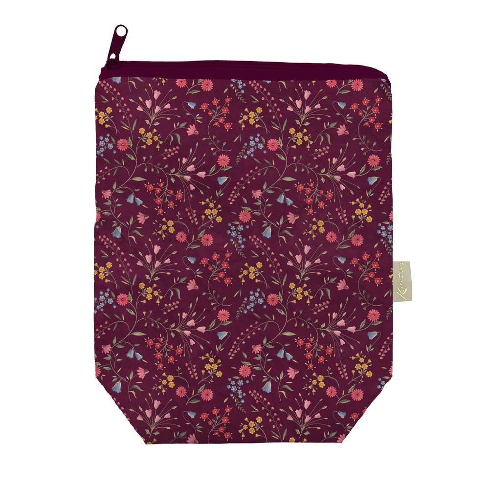 Funda libro con cremallera Tiny Blooms 22x27+7 PAPELERIA KARTOS