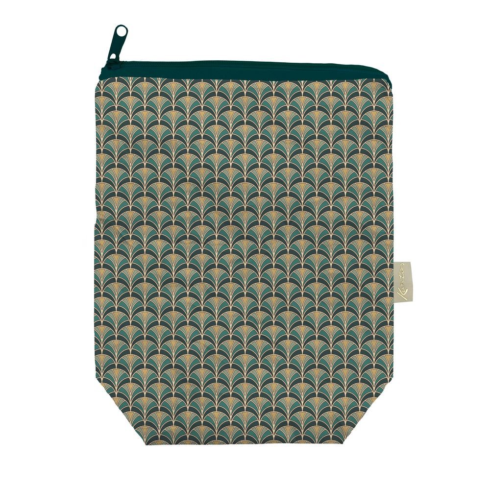 Funda libro con cremallera escama de pez 22x27+7 PAPELERIA KARTOS