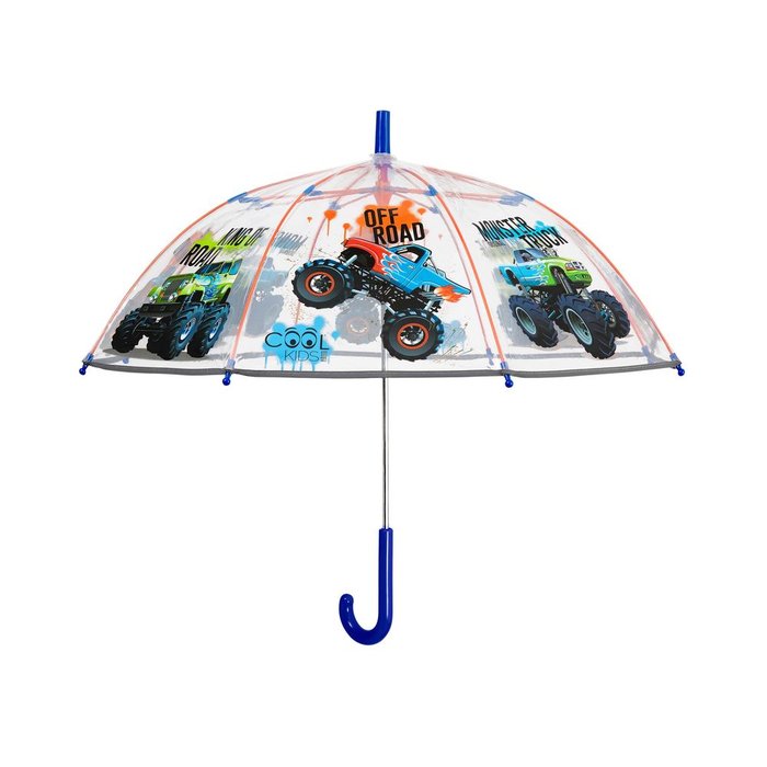 PARAGUAS INFANTIL 45/8 MANUAL CUPULA MONSTER TRUCK | PERLETTI | 1 UNIDAD | 8015831156378 Imagen principal del producto