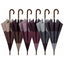 Paraguas Mujer Largo 61/8 Aut Rayas Color Otoñal Perletti