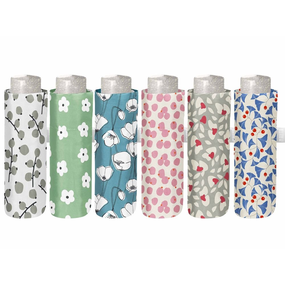 Paraguas Mujer Plegable 51/6 Man Light Estampado Perletii