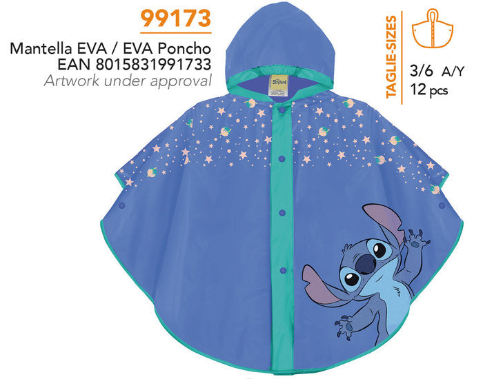 Impermeable Stitch Eva Pack 12 unidades Perletti