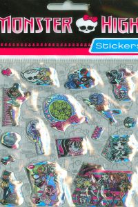 Pegatinas Monster High Panini Fondo para decorar y personalizar