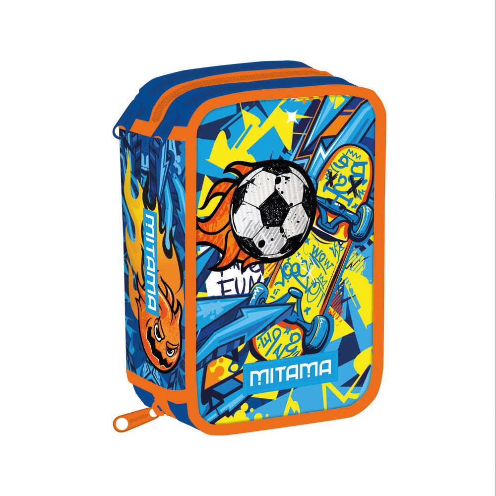 Plumier Triplo Funny Sport MITAMA Imagen principal del producto