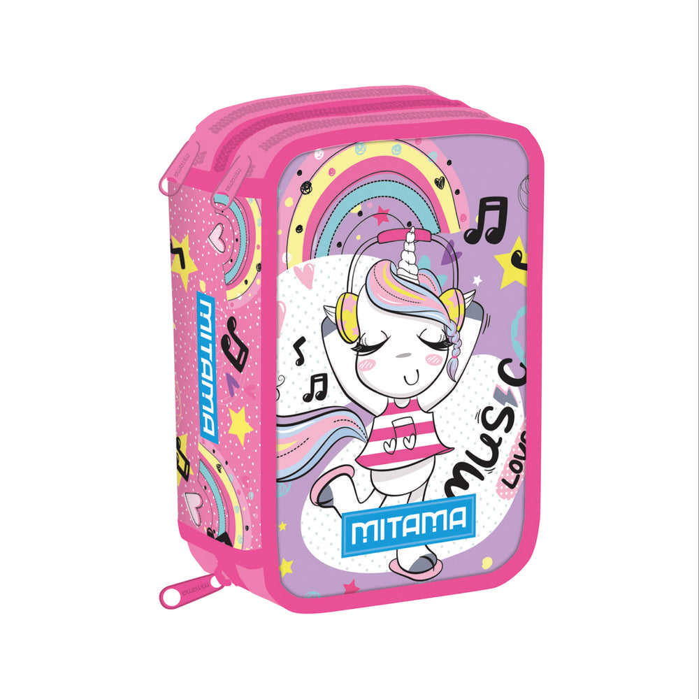 Plumier Triplo Uni Music Marca Mitama