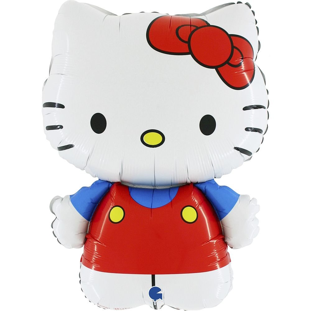 GLOBO HELLO KITTY ROJO 64 CM | GRABO BALLOONS | 1 UNIDAD | 8050195516475