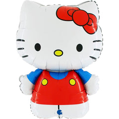 GLOBO HELLO KITTY ROJO 64 CM | GRABO BALLOONS | 1 UNIDAD | 8050195516475