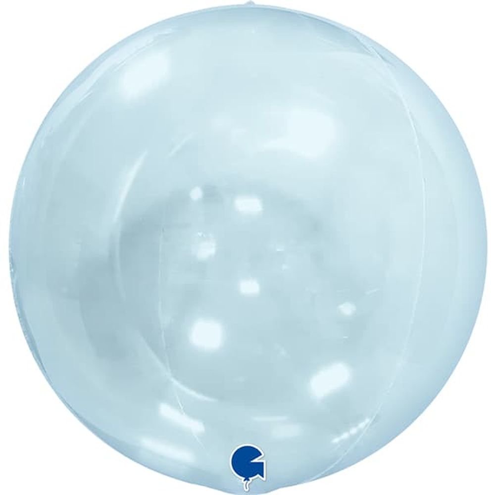 Globo Globo Azul Transparente 38 cm Grabo Balloons Imagen principal del producto