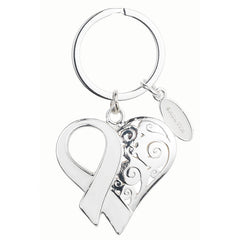 LLAVERO CORAZON LAZO BLANCA | BAGUTTA | 1 UNIDAD | 8050999810328