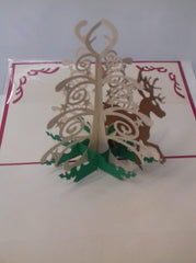CHRISTMAS 3D ARBOL Y RENO | ARGUVAL, S,L, | 1 UNIDAD | 8052744431604