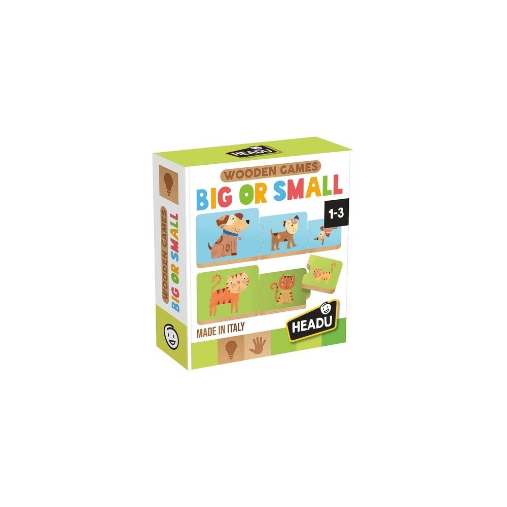 Juego Wooden Game Big or Small HEADU Imagen principal del producto