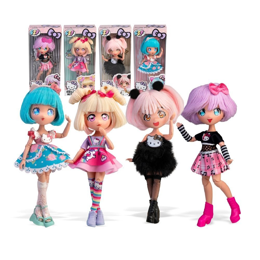 Muñeca Hello Kitty Manga Doll Surtido Famosa