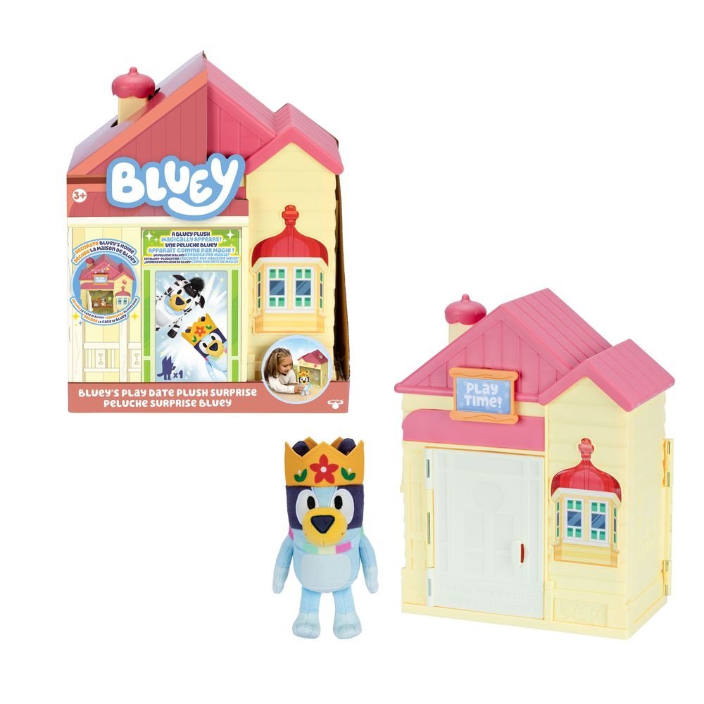 BLUEY PLAY DATE PELUCHE SORPRESA | FAMOSA | 1 UNIDAD | 8056379194446 Imagen principal del producto